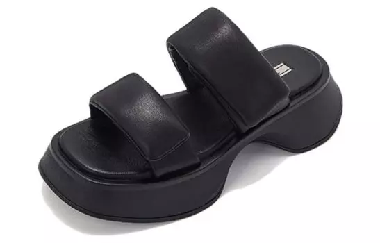 Шлепанцы женские черный 73Hours