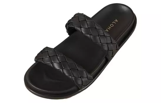 Шлепанцы женские черный Alohas