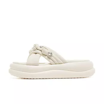 Шлепанцы женские черный/белый Josiny