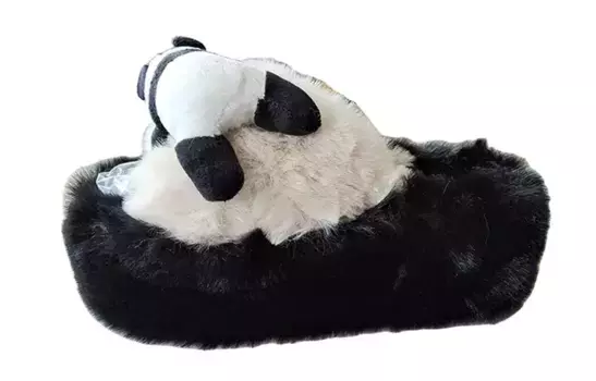 Шлепанцы женские черный/белый Shit