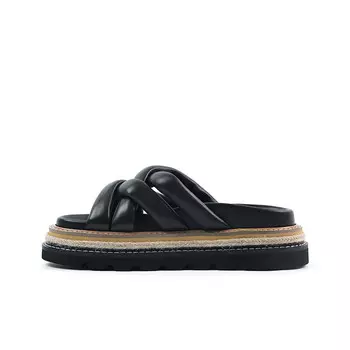 Шлепанцы женские черный Blocco5