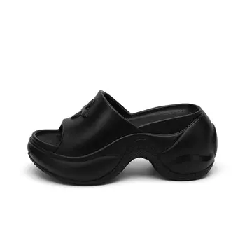 Шлепанцы женские черный Cherry&Kalika