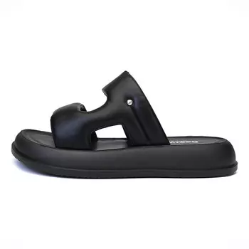 Шлепанцы женские черный Deerway