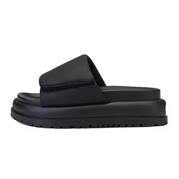 Шлепанцы женские черный Deerway