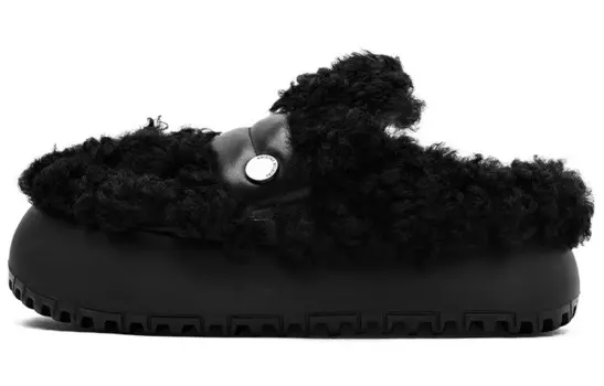 Шлепанцы женские черный Kmd