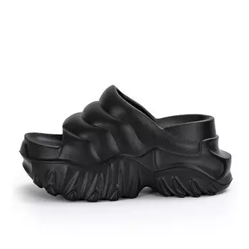 Шлепанцы женские черный Lianghuo