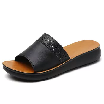 Шлепанцы женские черный Reivantix