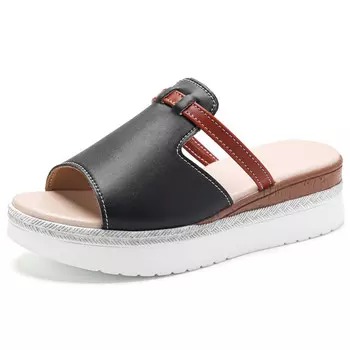 Шлепанцы женские черный Reivantix