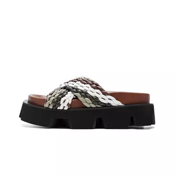 Шлепанцы женские Cherykally, черный