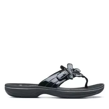 Шлепанцы женские Clarks, черный