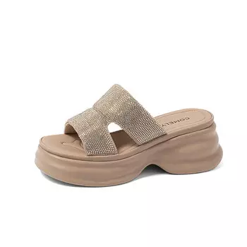 Шлепанцы женские Comely, черный