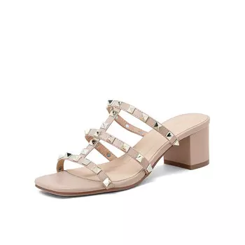 Шлепанцы женские Comely, цвет Apricot