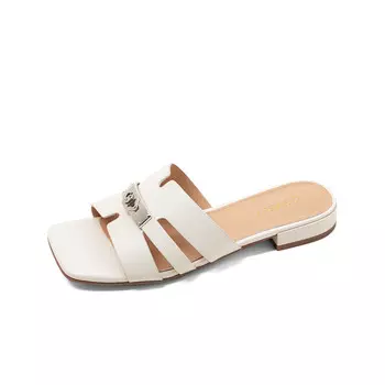 Шлепанцы женские Comely, коричневый