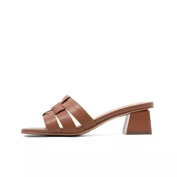 Шлепанцы женские Comely, коричневый