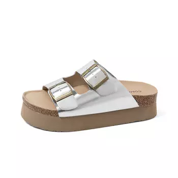 Шлепанцы женские Comely, коричневый