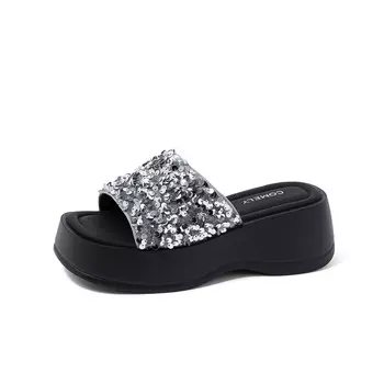 Шлепанцы женские Comely, серый