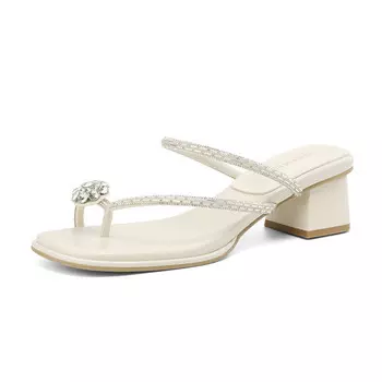 Шлепанцы женские Daphne, белый