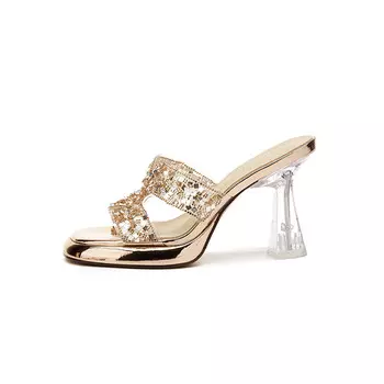 Шлепанцы женские Daphne, золотой