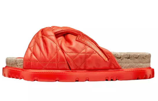 Шлепанцы женские Dior Dtwist, оранжевый