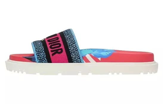 Шлепанцы женские Dior Dway, розовый