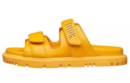 Шлепанцы женские DiorAct, желтый