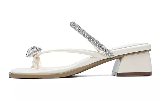 Шлепанцы женские Eblan, бежевый