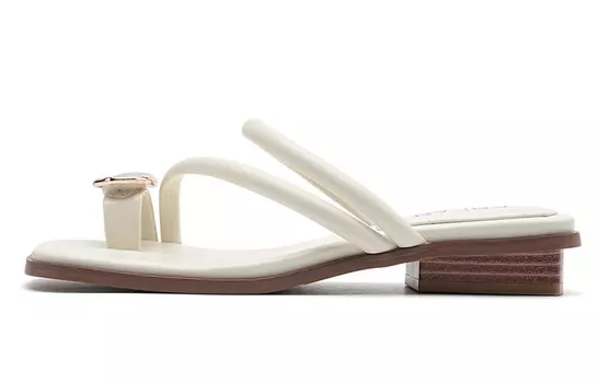 Шлепанцы женские Eblan, бежевый