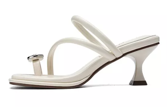 Шлепанцы женские Eblan, бежевый