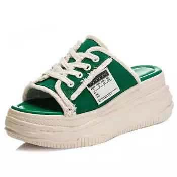 Шлепанцы женские Egger Bird, зеленый