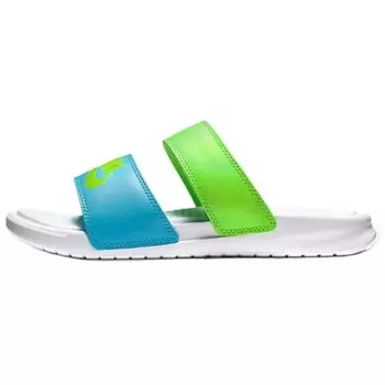 Шлепанцы женские Eveblue/Techgreen/Iolite Nike