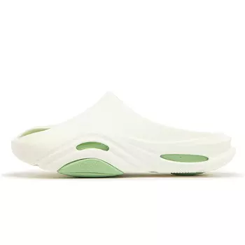 Шлепанцы женские Feather белый/зеленый инжир 361°