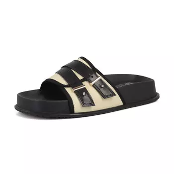 Шлепанцы женские Flowerskam, черный