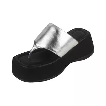 Шлепанцы женские Flowerskam, синий