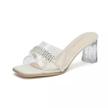 Шлепанцы женские Gemeiq, бежевый