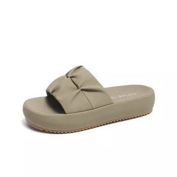 Шлепанцы женские Gemeiq, цвет Apricot