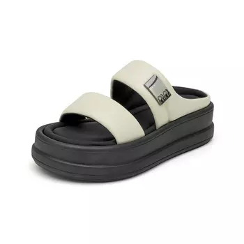 Шлепанцы женские Gemeiq, серебряный