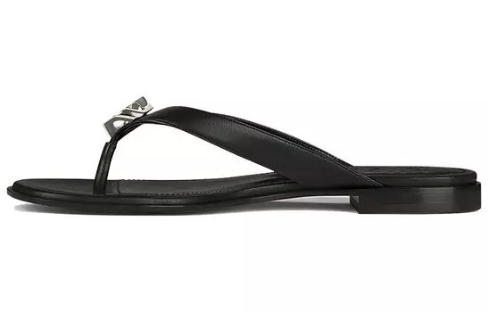 Шлепанцы женские Givenchy, черный / бежевый