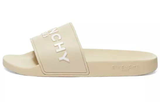 Шлепанцы женские Givenchy, светло-бежевый