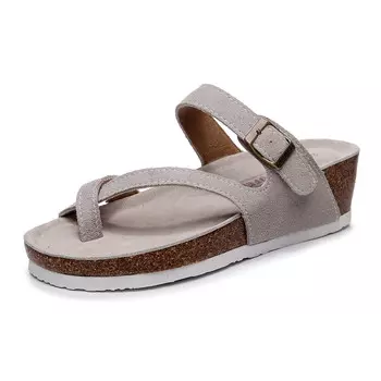 Шлепанцы женские Golofi, цвет Purple 117A slip toe wedge