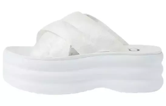 Шлепанцы женские Gucci GG Platform Slide, белый
