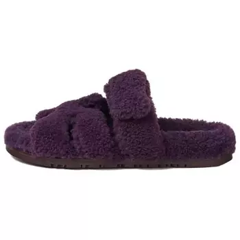 Шлепанцы женские Herms, фиолетовый