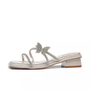 Шлепанцы женские Hla, бежевый