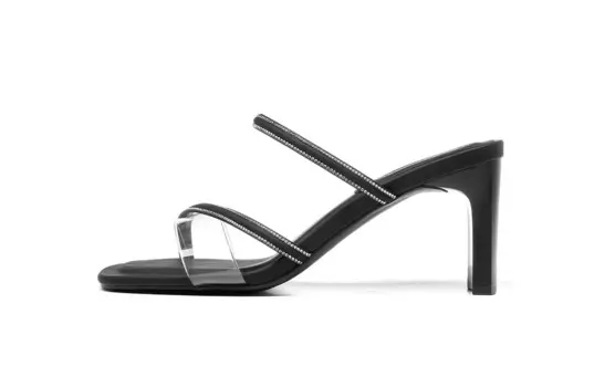 Шлепанцы женские Hla, черный