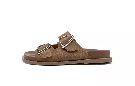 Шлепанцы женские Hla, хаки