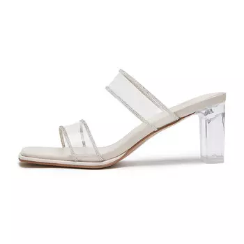 Шлепанцы женские Hotwind, цвет Colorless and transparent