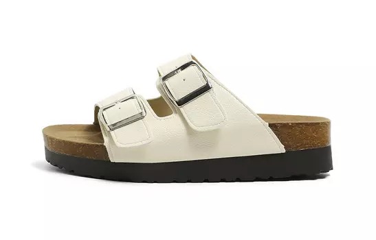 Шлепанцы женские Huanqiu, бежевый