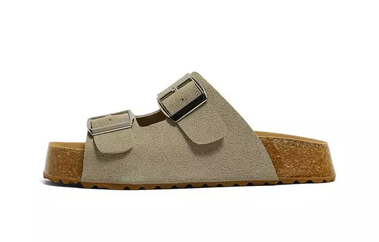 Шлепанцы женские Huanqiu, хаки