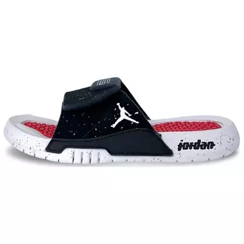 Шлепанцы женские Hydro11 белые/черные/красные Jordan
