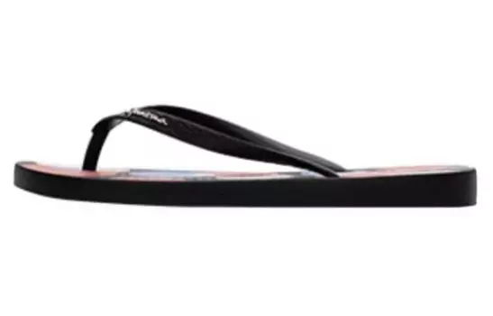 Шлепанцы женские Ipanema, цвет Black-red-pink