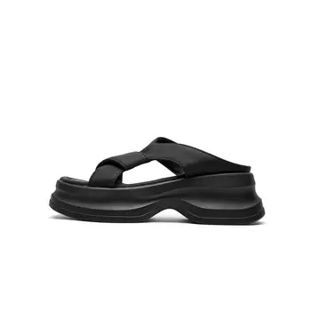 Шлепанцы женские Jin Baichuan, черный